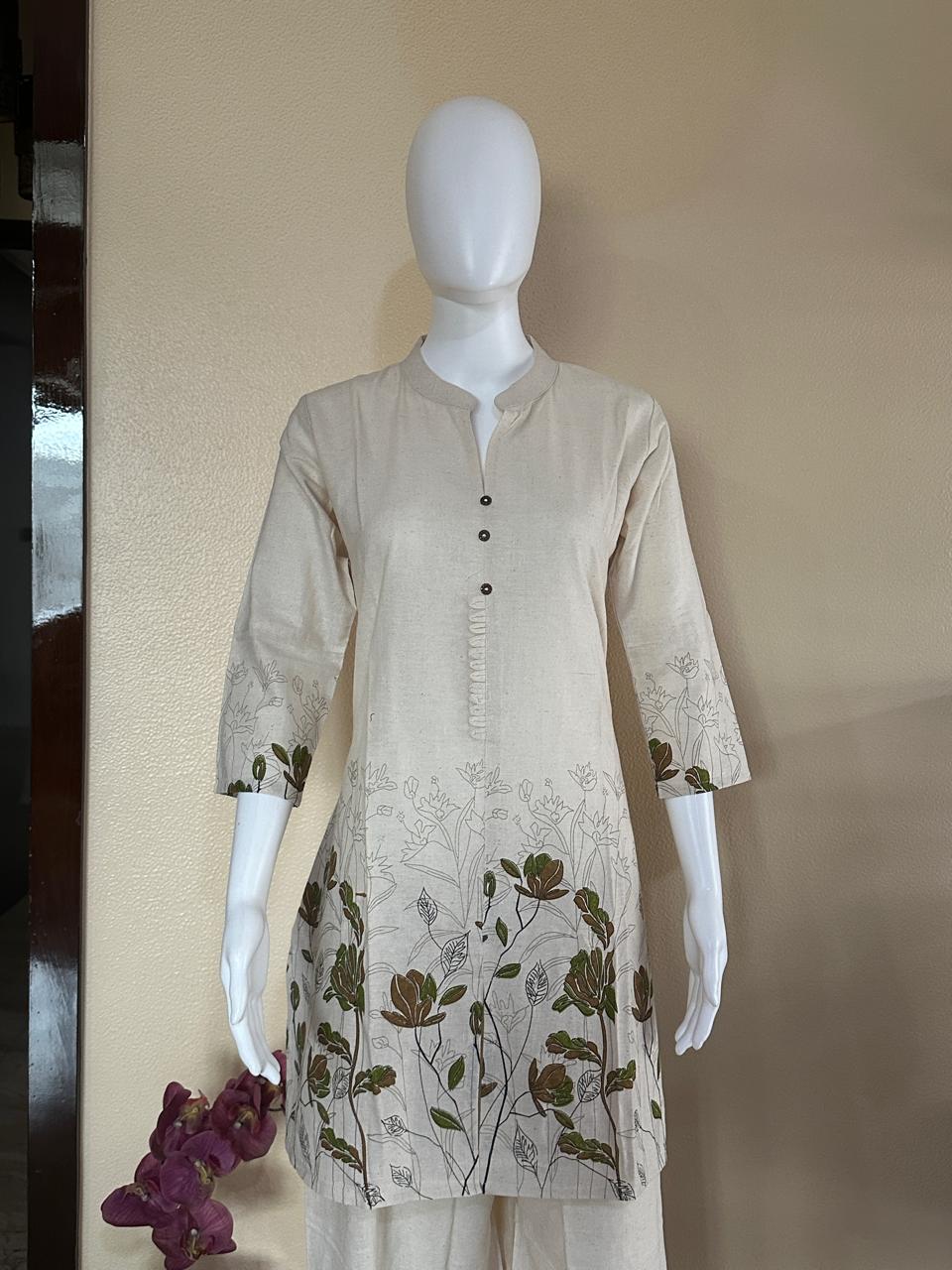 Printed Khaadi Cotton Co-Ord Set
