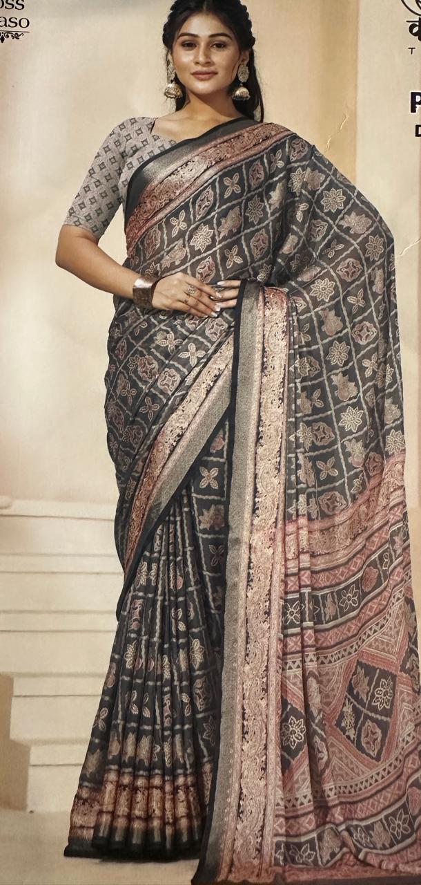 Brasso moss shiffly georgette (3colors)