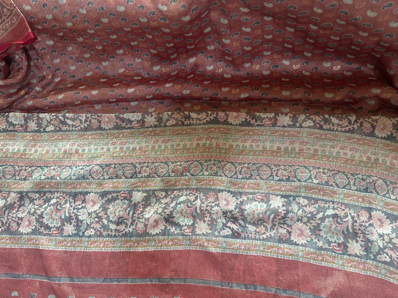 Shiffly georgette saree