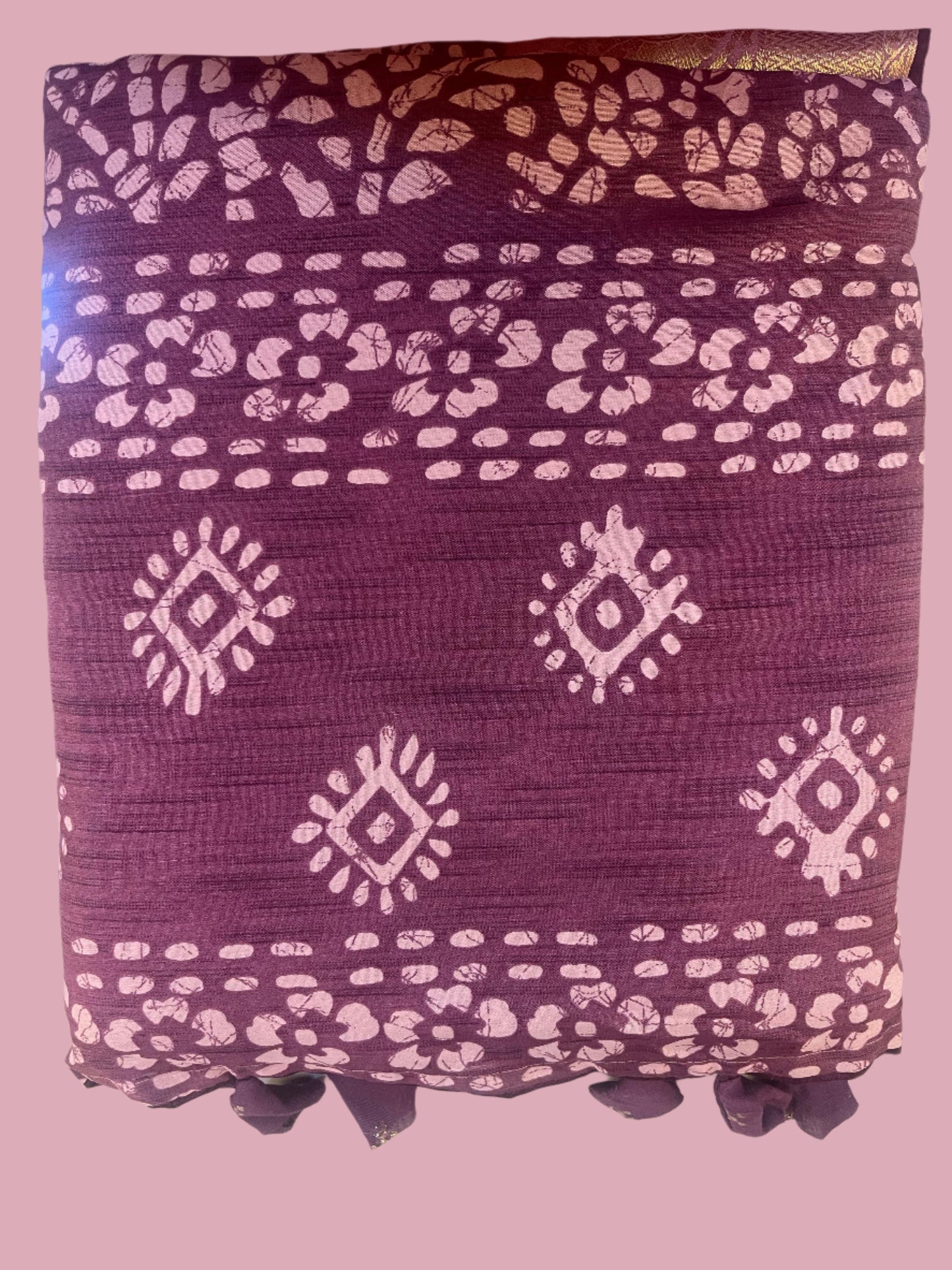 Dolla silk jacquard border (4 colors)