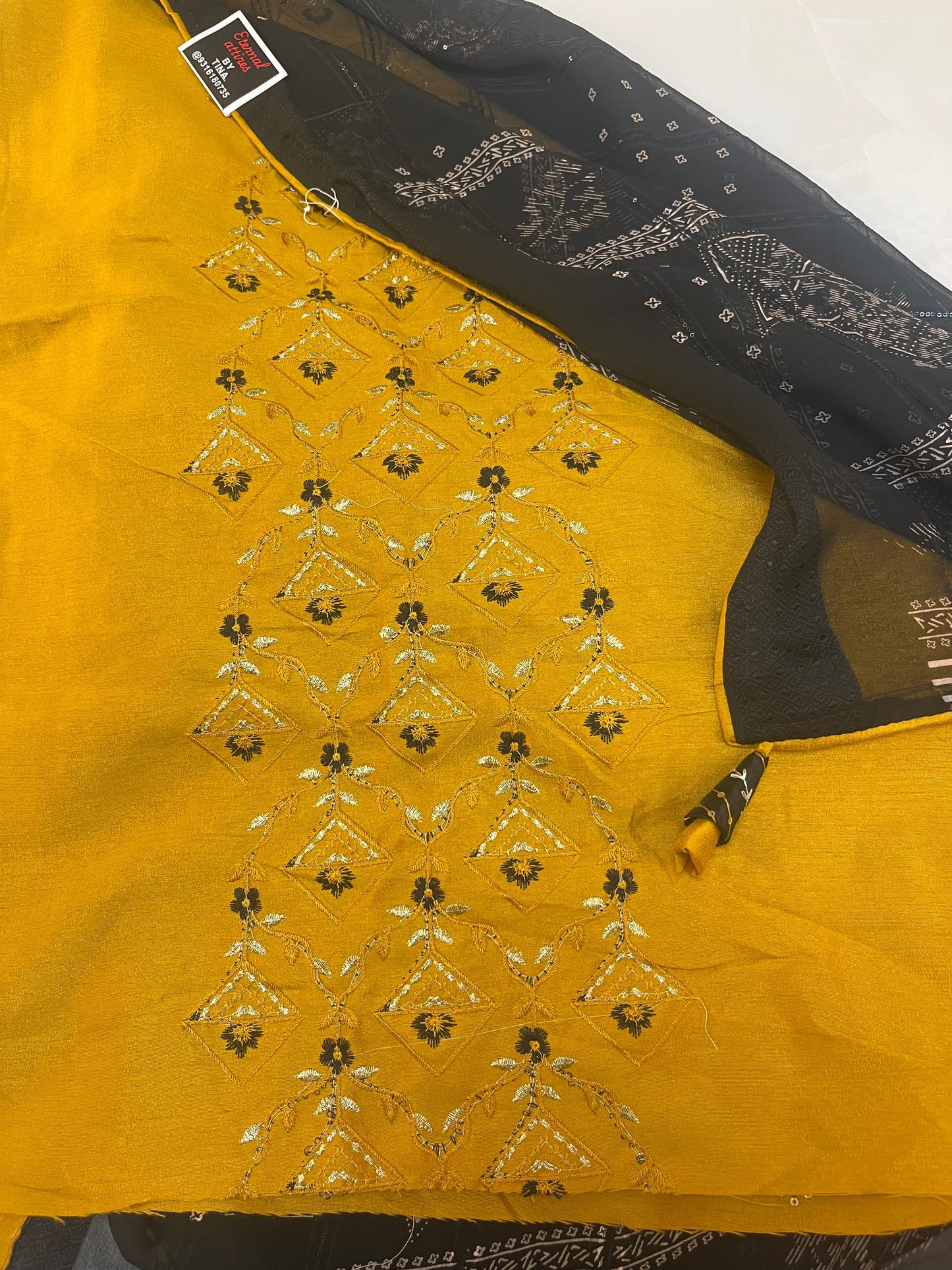 Semi chiffon saree
