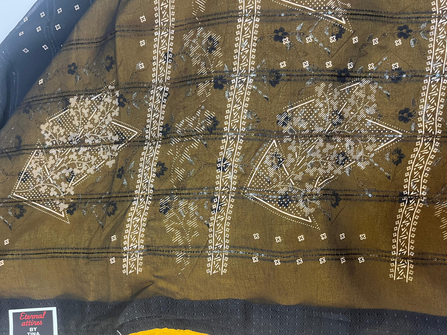 Semi chiffon saree