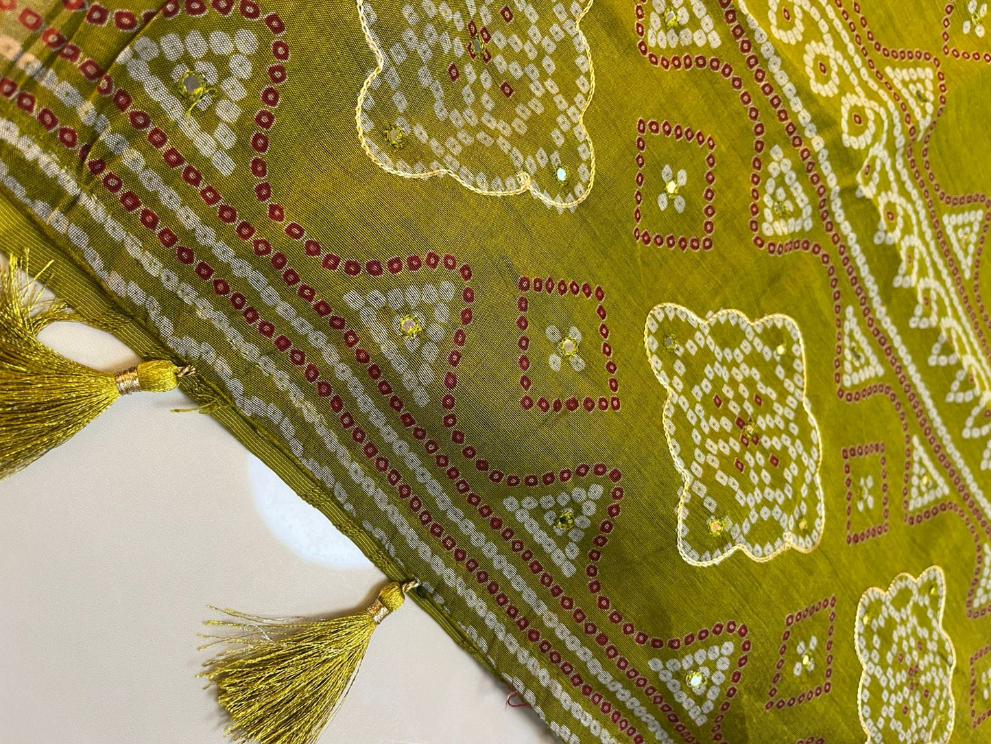 Mal cotton green saree