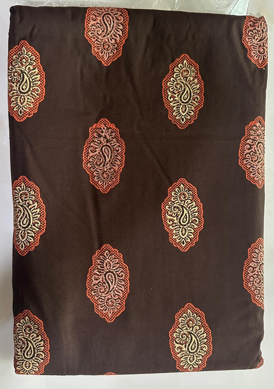 Rich Cotton festive Dress material