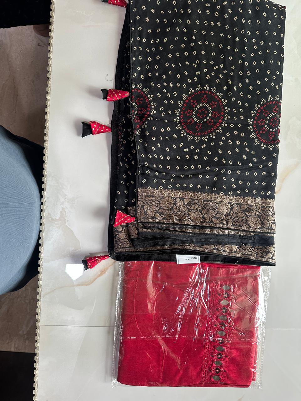 Mal cotton elegant saree with tassels