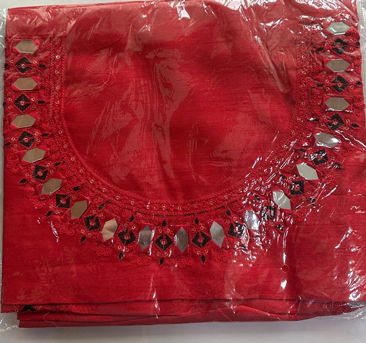 Mirror work blouse