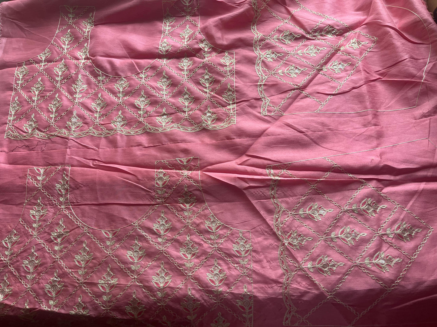Blouse embroidery both sides