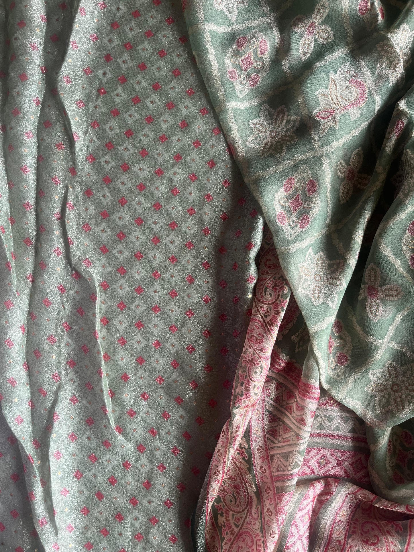 Brasso moss shiffly georgette (3colors)