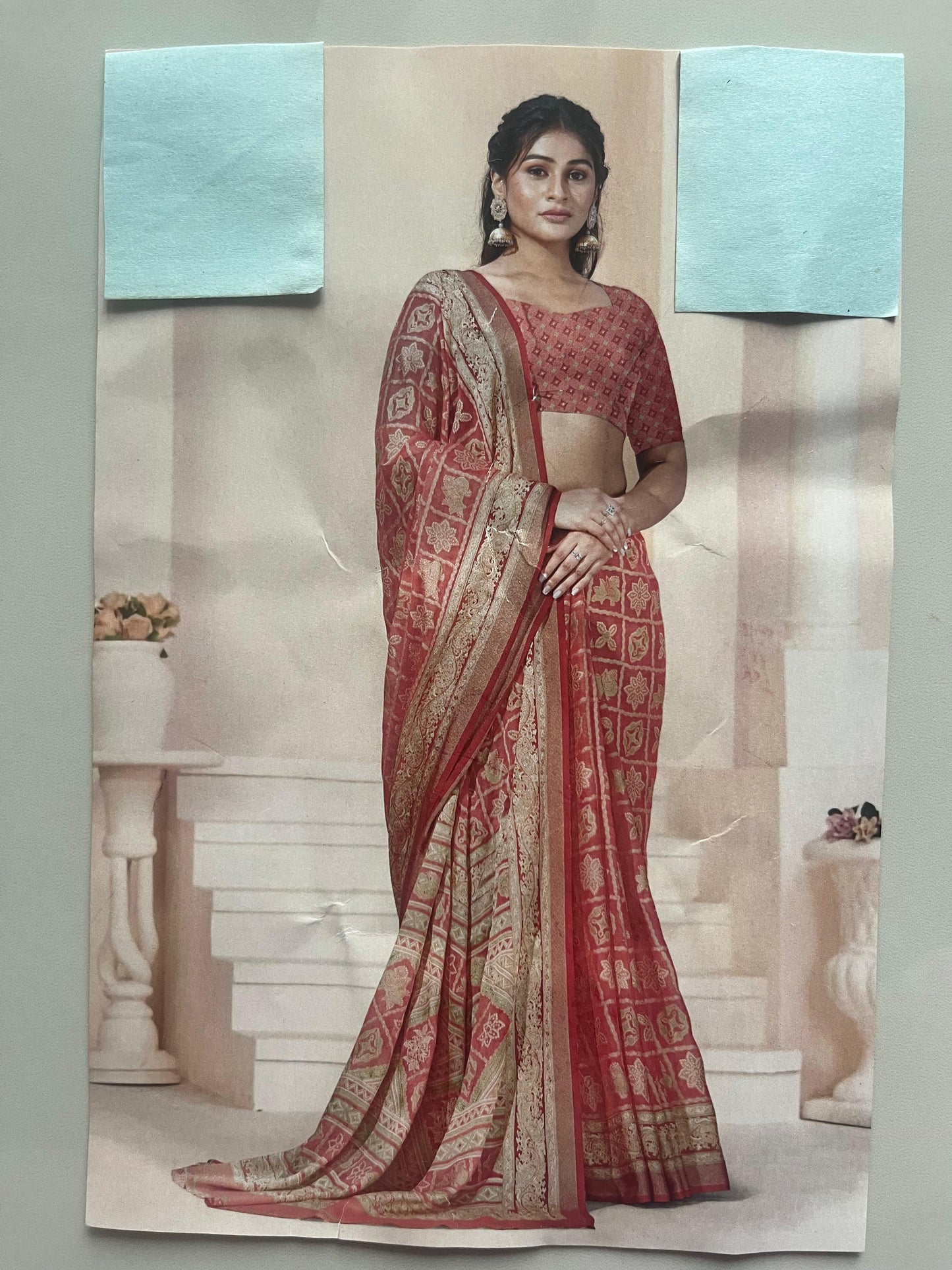 Brasso moss shiffly georgette (3colors)